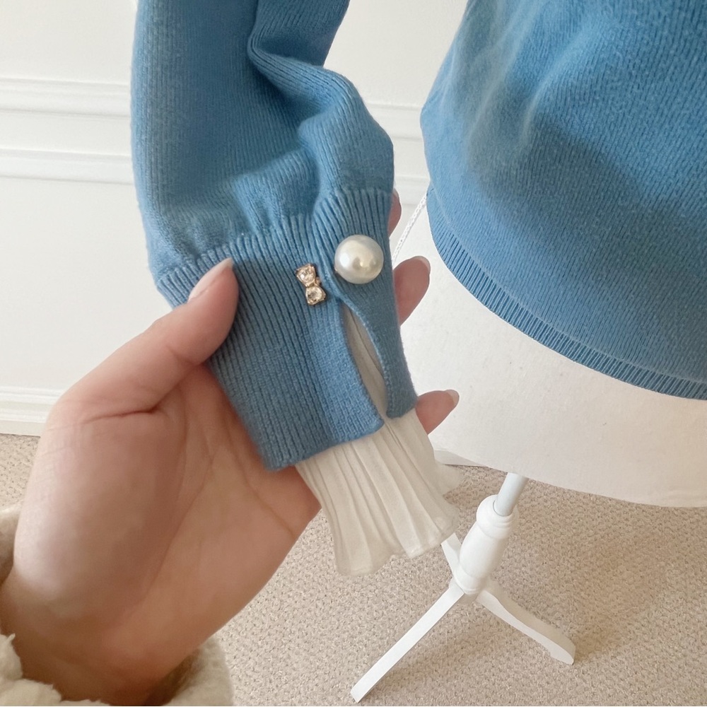 Sweater with Ruffle Details - Picture 7 of 7